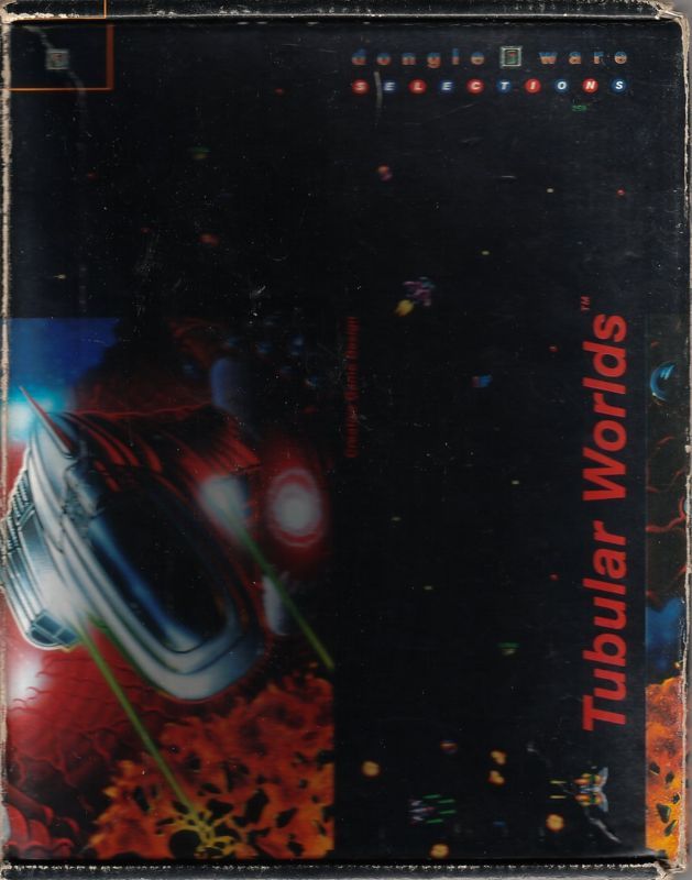 Front cover from the game Tubular Worlds for DOS