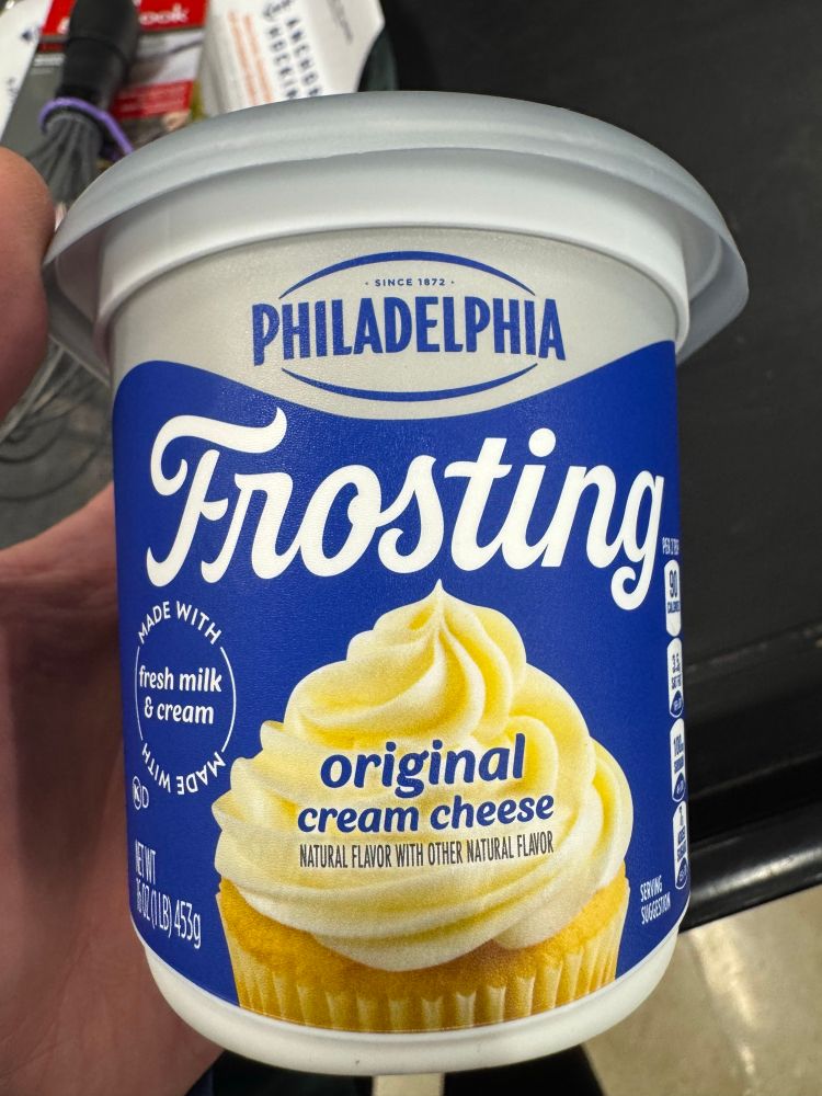 Philadelphia brand cream cheese frosting 