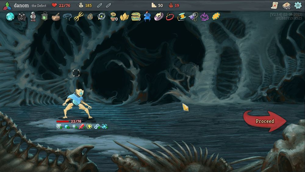 Defect A19 Act 3 kill. 22HP remain.