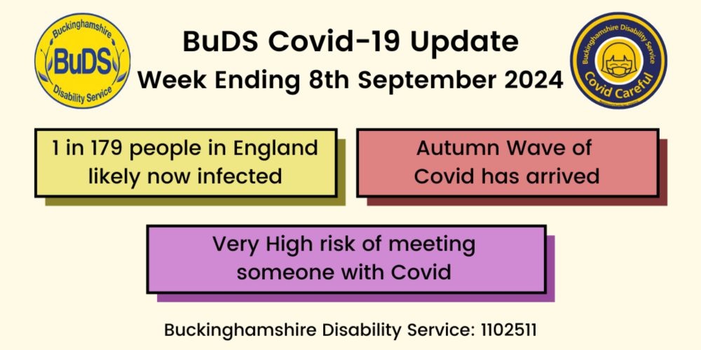 Covid-19 Risk Assessment: Week Ending 8 September 2024