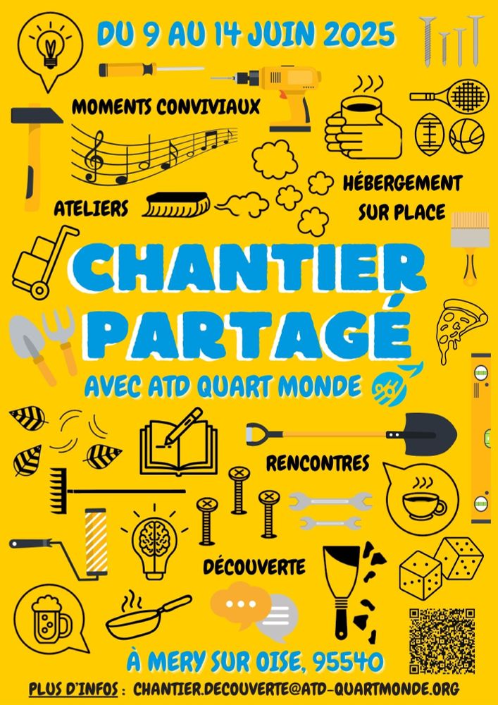 Chantier partagé avec ATD Quart Monde 9-14/06/25