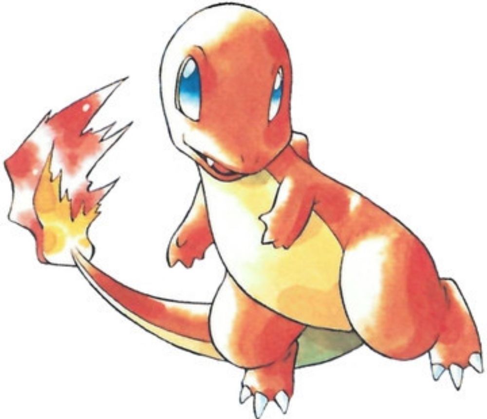 Art for Charmander, on a plain white background.