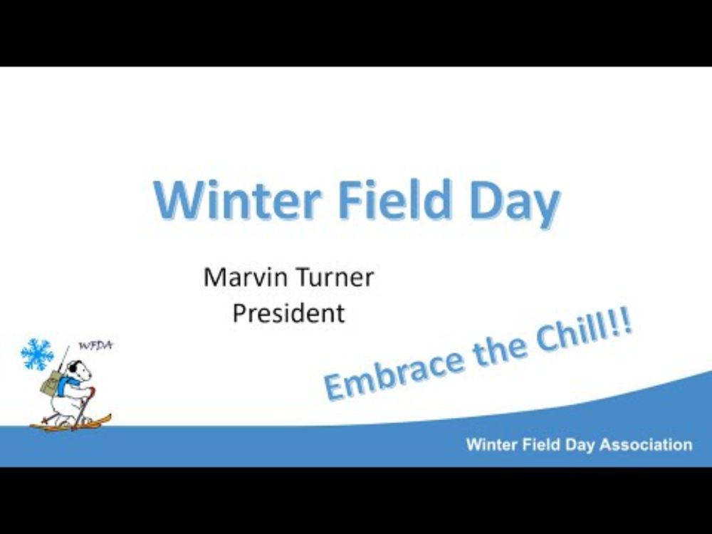 Winter Field Day ~ 01-08-2025