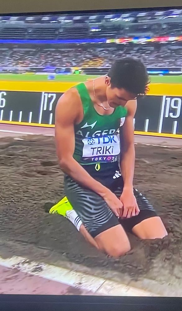 Algerian triple jumper, ‘Triki’