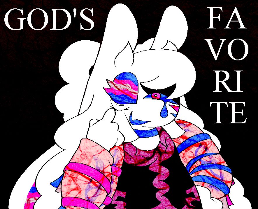 Art i did for Trans Day of Visibility this year.
God loves us.