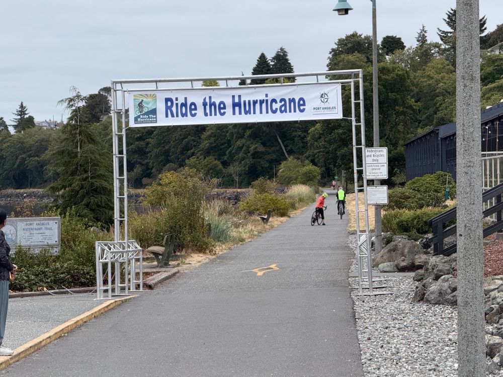 Start line for Ride the Hurricane 