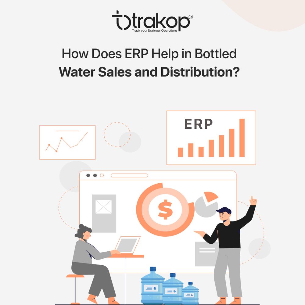 ravi garg, trakop, sales and distribution, erp, bottled water business