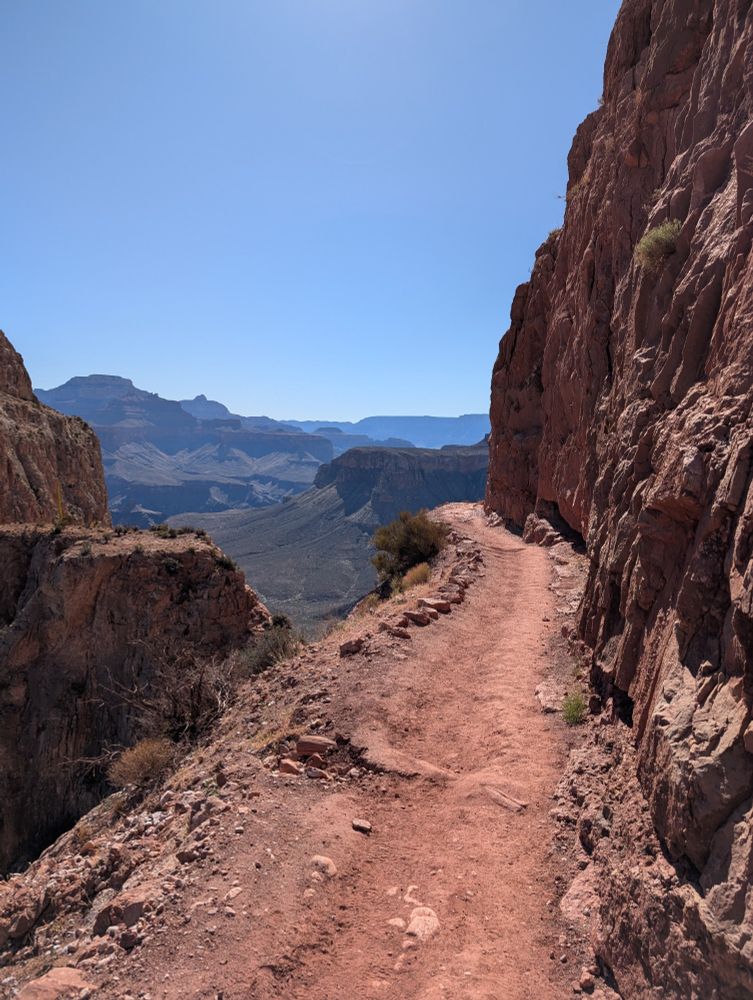 Heading down South Kaibab