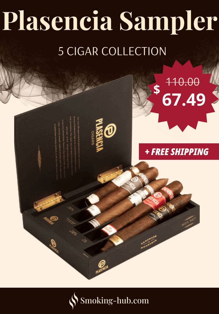 Plasencia Sampler 5 CIgar Collection Cyber Monday Deal at Smoking Hub