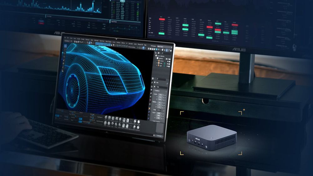 ExpertCenter PN54: Asus verpasst dem Mini-PC mit AMD Ryzen „Krackan Point“