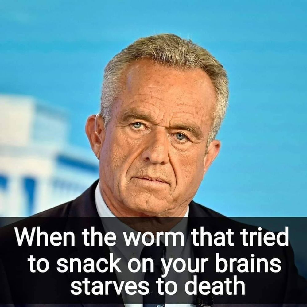 When the worm that tried to snack on your brains starves to death!