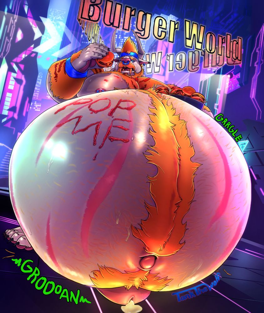 Tankthewolf behemoth fatfur bursting