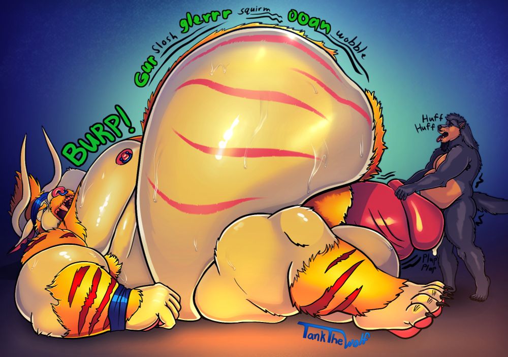 behemoth vore fat belly cock fucking