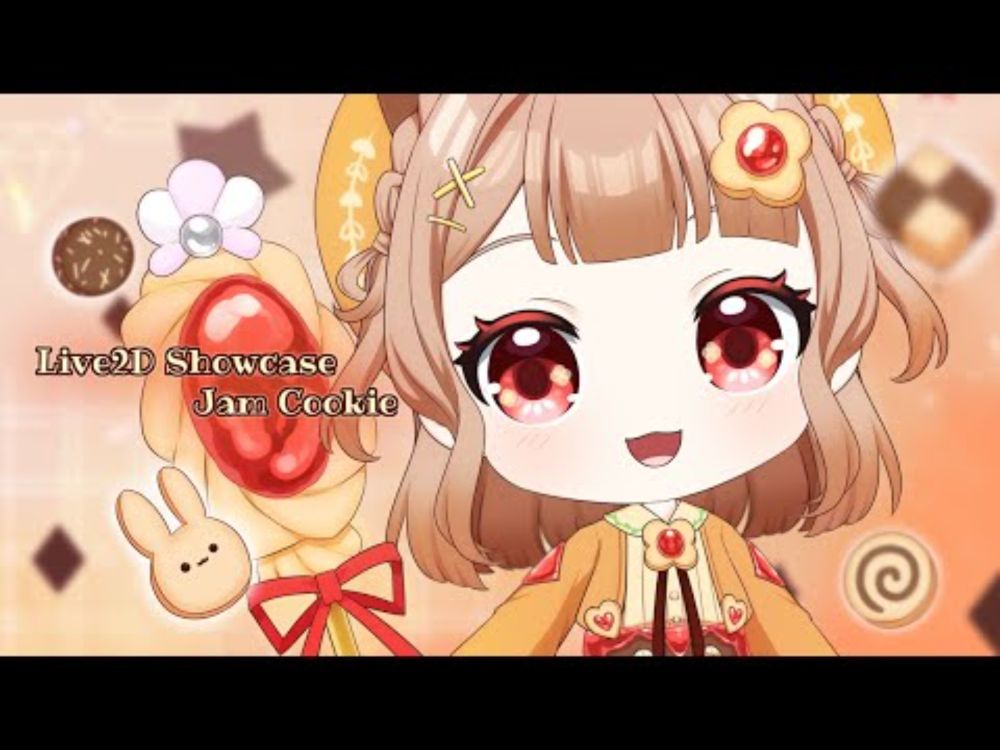 【Live2D showcase】ジャムクッキーちゃん