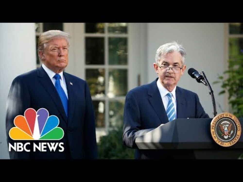 President Donald Trump Nominates Jerome Powell For Federal Reserve Chair | NBC News