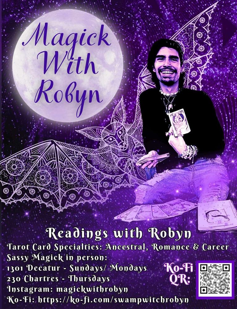 tarot reading poster