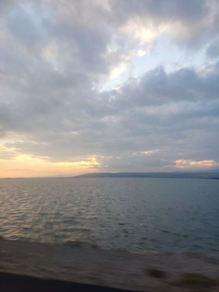 Bord de la Méditerranée près de Leucate.