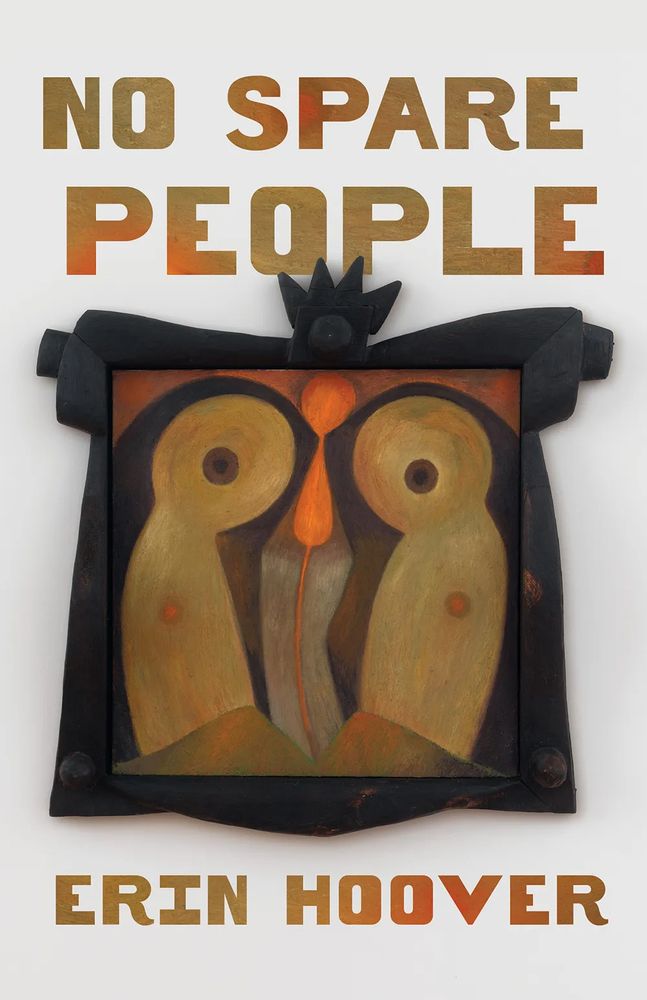Book cover, No Spare People, Erin Hoover
