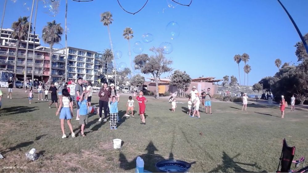 Bubble-Blower Charged With “Littering Prohibited Fluids”