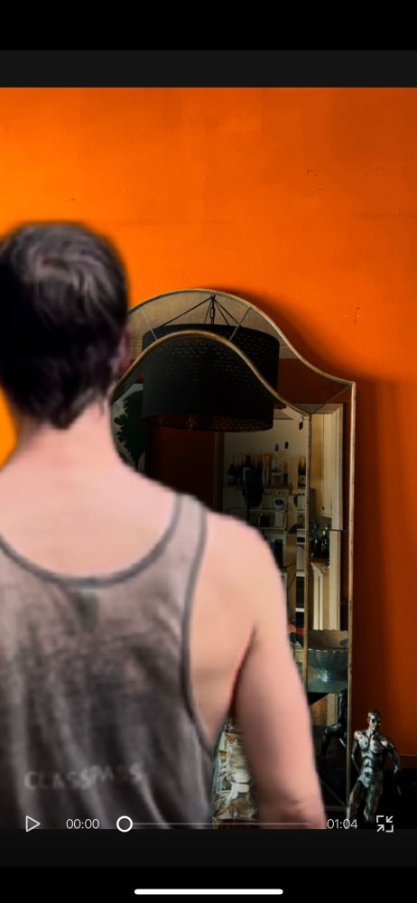 Overlay image with pov over the shoulder 