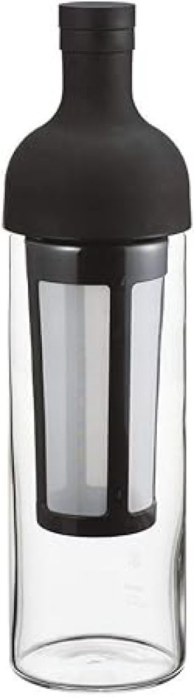 Amazon.co.jp: HARIO FIC-70-B Filter-In Coffee Bottle, 22.9 fl oz (650 ml), Black, Cold Brew Coffee, Made in Japan, Present, Gift, Gift : Home & Kitchen