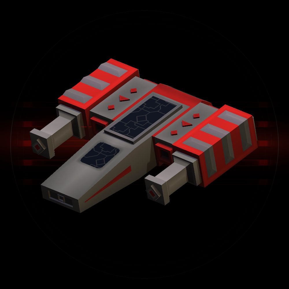 File icon for a strategy game, showing a unit called a Neon Fighter