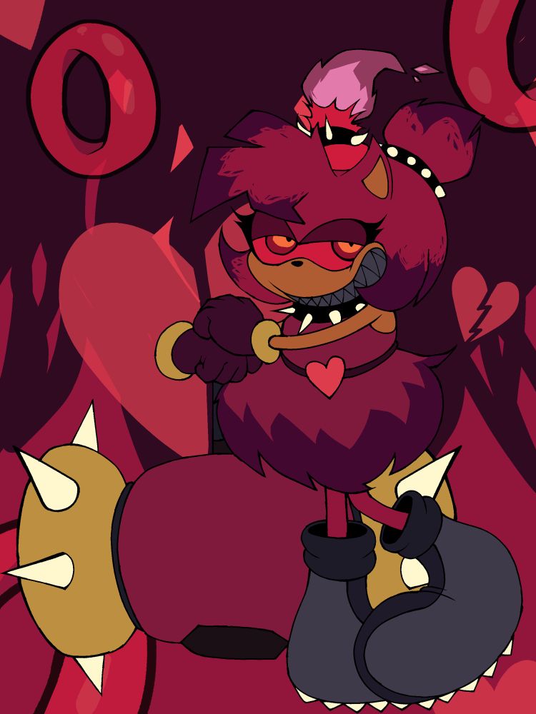 Thorns. A redesign of Nightmare Amy from FNAS 4 Halloween Edition. Character by BagelGabel.