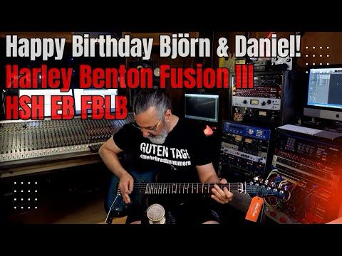 Happy Birthday Björn & Daniel! @HarleyBentonOfficial Fusion III HSH EB FBLB #osmator #ossypfeiffer