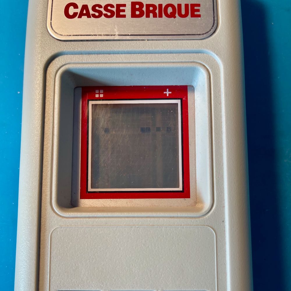 A Microvision screen suffering from screen rot