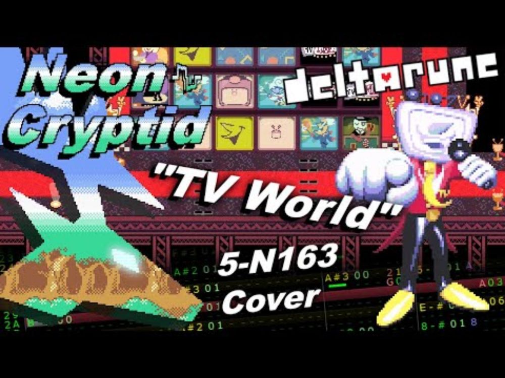 Deltarune:  "TV World" 5-N163 Cover