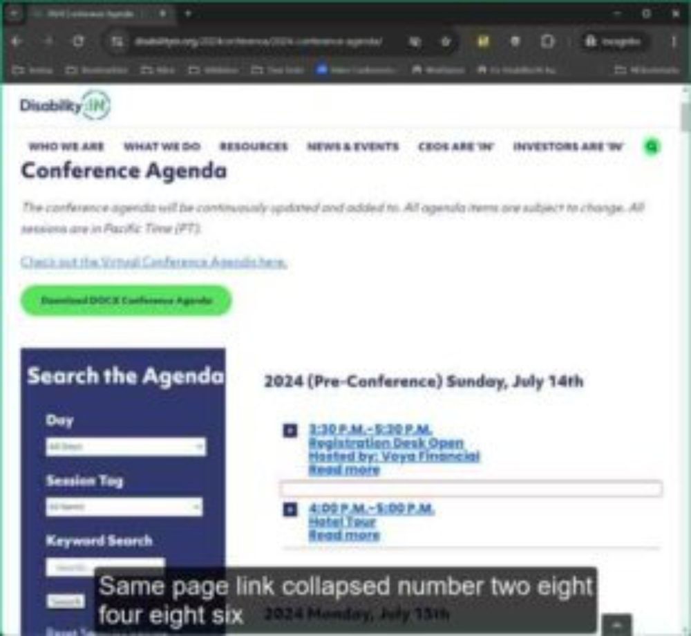 Disability:IN 2024 Agenda Bookmarklet