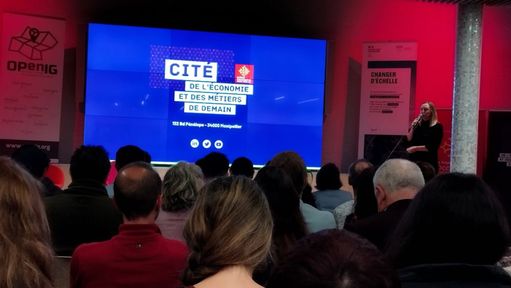 Présentation de la cité de l'économie et des métiers de demain.