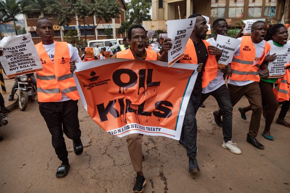 US-trained military in Uganda targets oil pipeline protesters