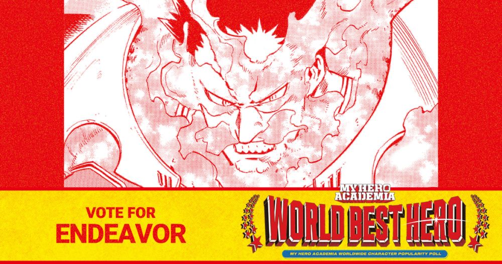 Vote for Endeavor / Enji Todoroki