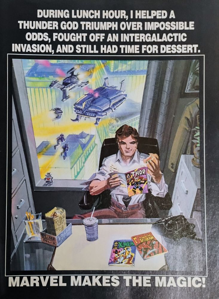 Marvel house ad from Epic Illustrated
