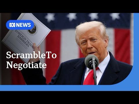 Over 50 countries reportedly contact US to negotiate Trump tariffs | ABC NEWS