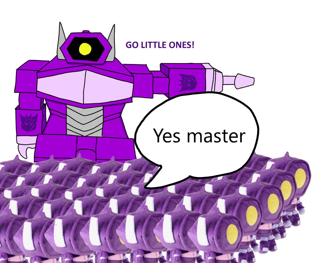 Shockwave commanding his Shocklings 