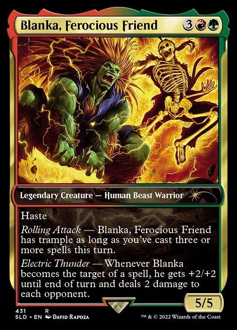 Blank, Ferocious Friend Magic: The Gathering card