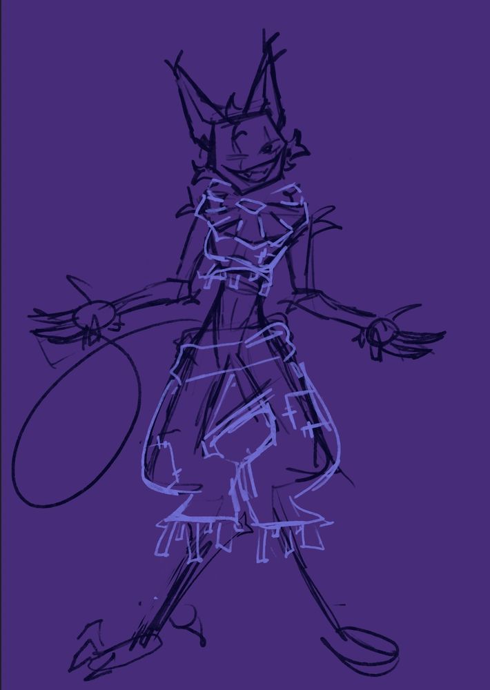 Rough sketch of scrapes from dandy's world 