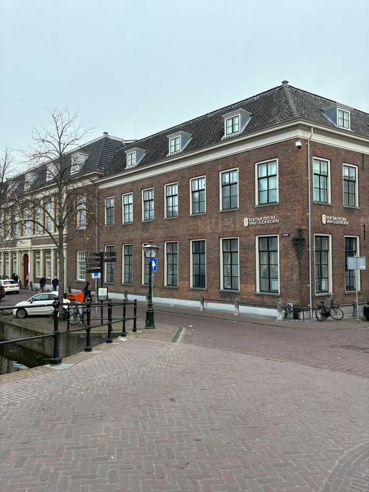 Het Rijksmuseum van Oudheden in Leiden.
