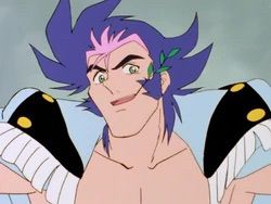 Assorted images of Chibodee Crocket from G Gundam