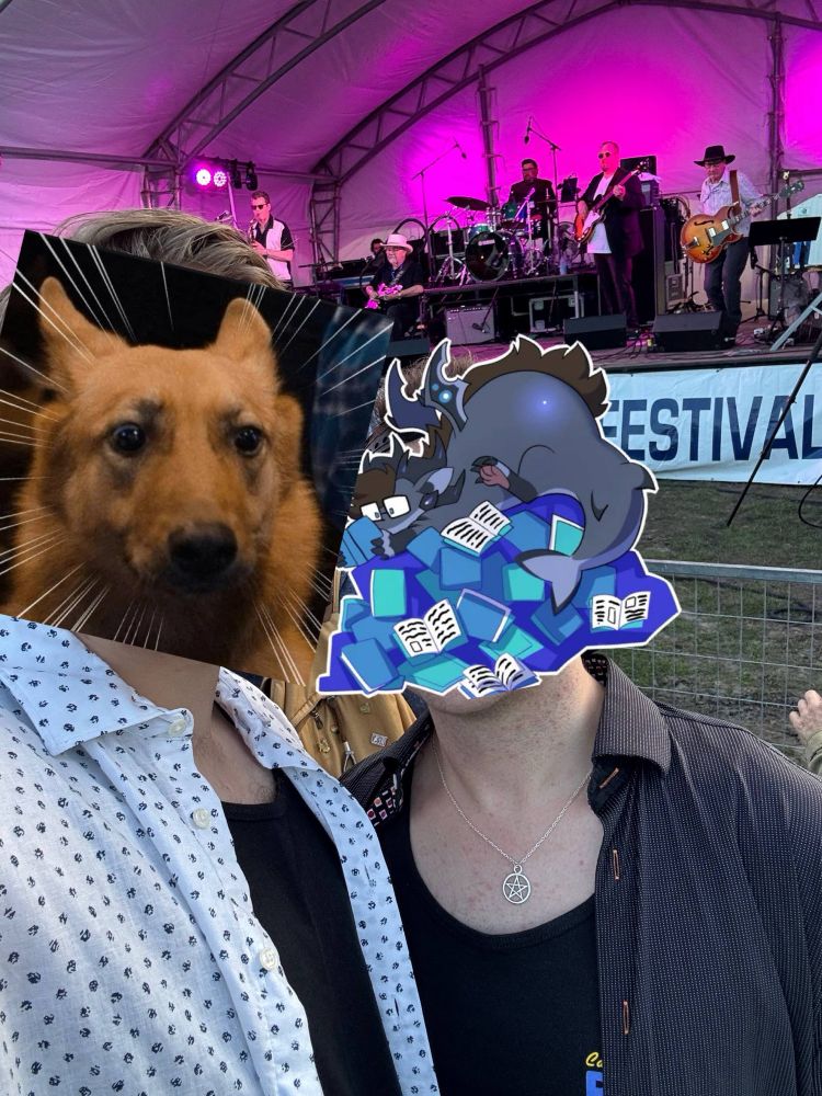 bf and I at a festival