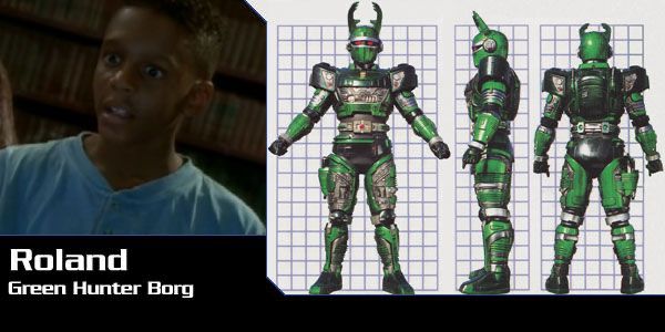Roland aka Green Hunter Big Bad Beetleborg