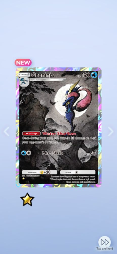 Greninja art card