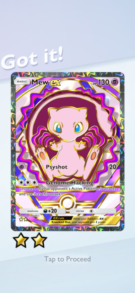 Mew card