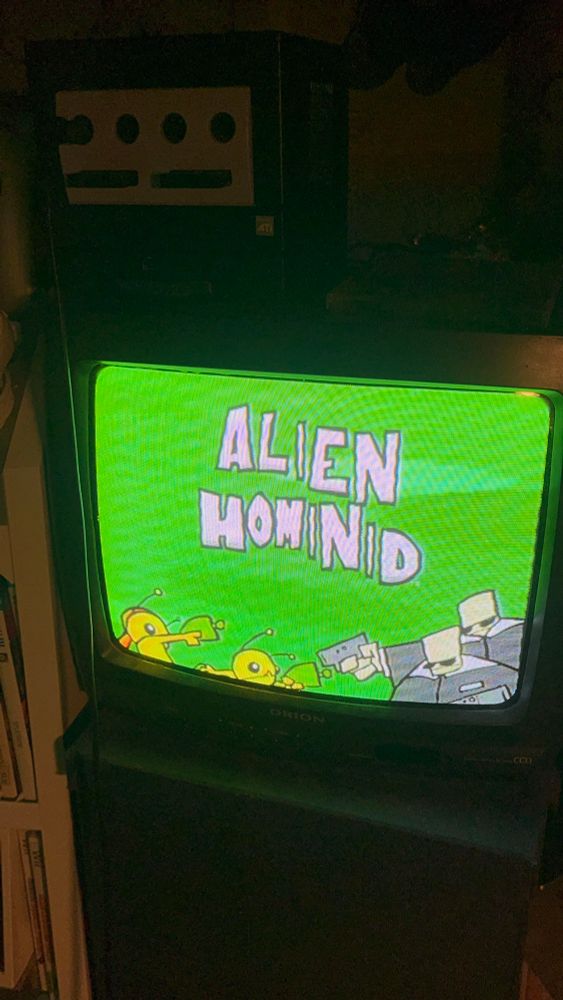 Alien Hominid title screen