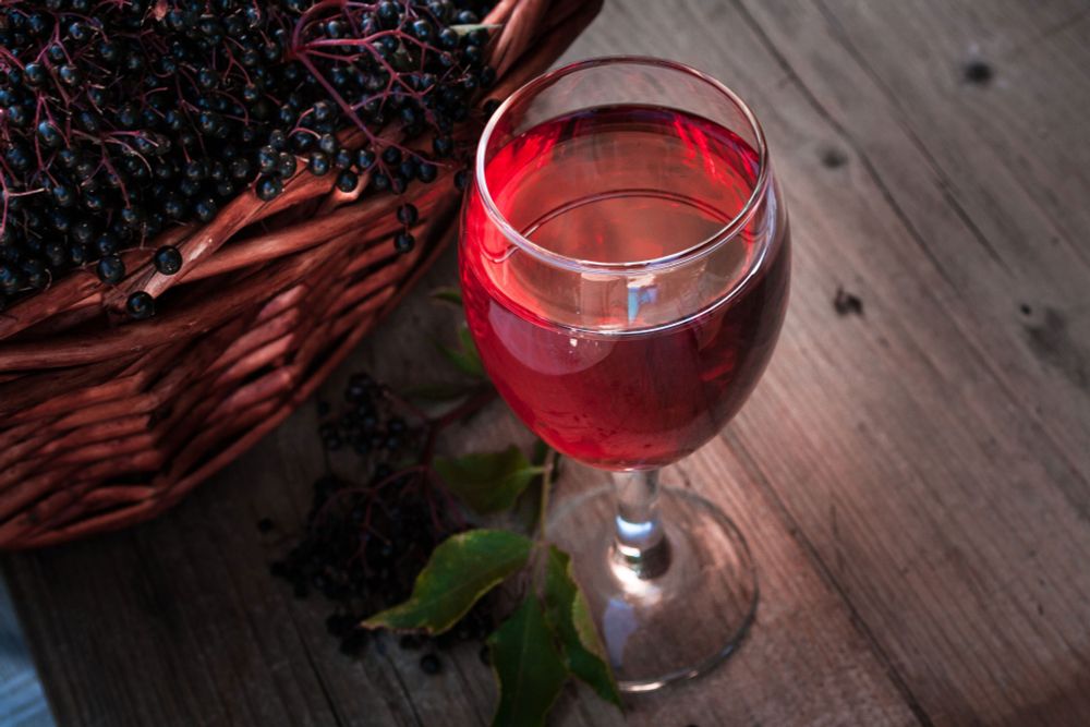 Elderberry wine