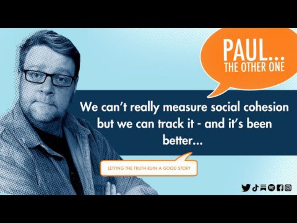 We can't measure social cohesion but we can track it...