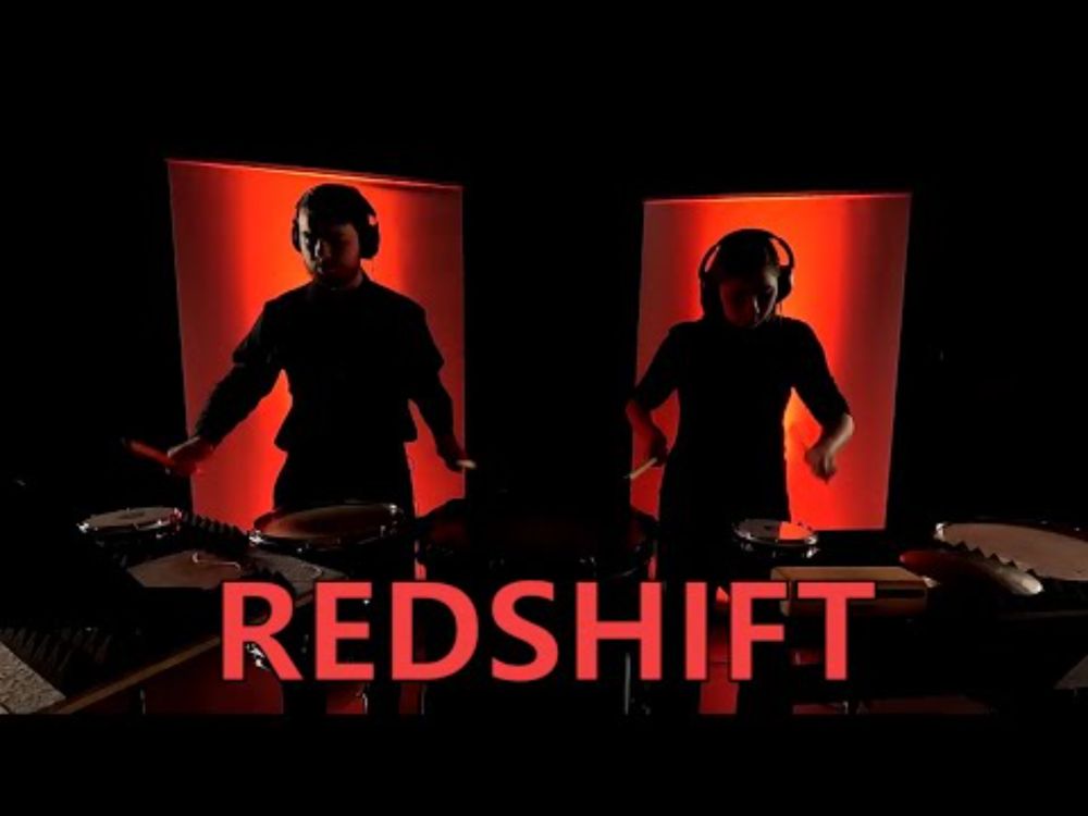 REDSHIFT for Percussion Duo and Electronics