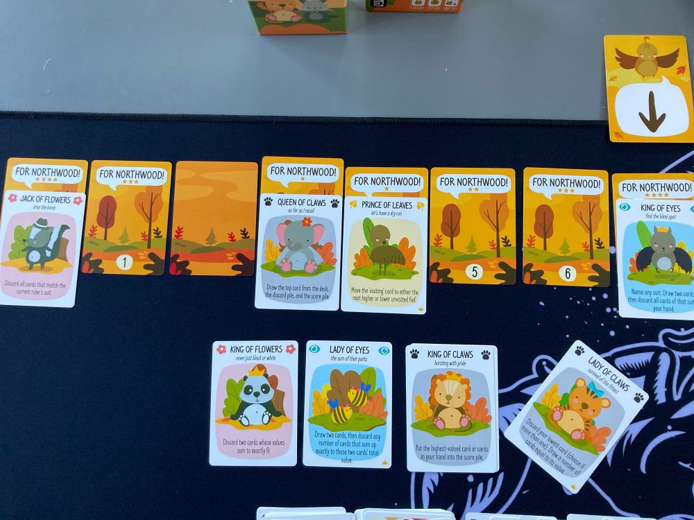 For Northwood! at game end. I’ve somehow managed to get both the 0 and 7 rulers onside for a total personal best score of 18